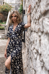 Fiori All Mare midi dress